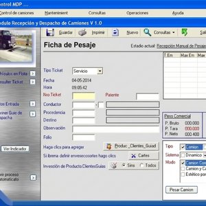 Software de pesaje